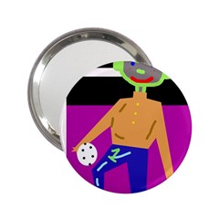 Goalkeeper 2 25  Handbag Mirrors