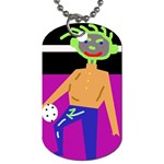 Goalkeeper Dog Tag (Two Sides) Front