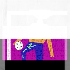 Goalkeeper Rectangular Jigsaw Puzzl