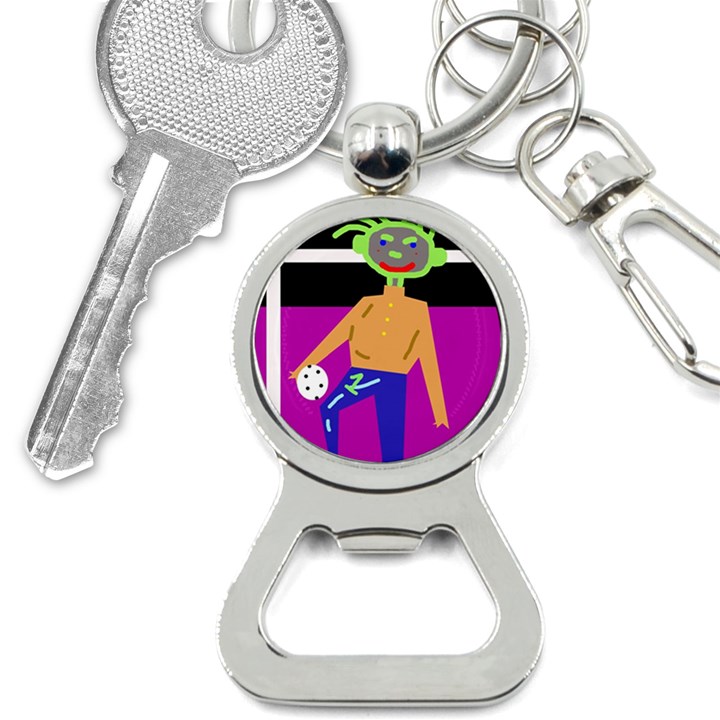 Goalkeeper Bottle Opener Key Chains