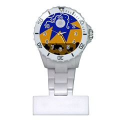 Decorative Abstraction Plastic Nurses Watch