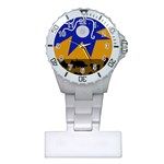 Decorative abstraction Plastic Nurses Watch Front