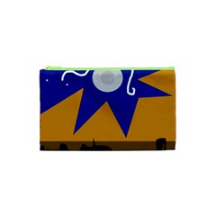 Decorative Abstraction Cosmetic Bag (xs)