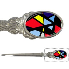 Colorful Geomeric Desing Letter Openers by Valentinaart