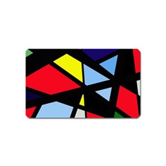 Colorful Geomeric Desing Magnet (name Card)