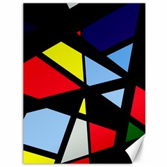 Colorful Geomeric Desing Canvas 36  X 48  