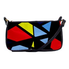 Colorful Geomeric Desing Shoulder Clutch Bags