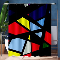 Colorful Geomeric Desing Shower Curtain 60  X 72  (medium) 