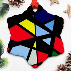 Colorful Geomeric Desing Ornament (snowflake) 