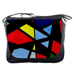 Colorful Geomeric Desing Messenger Bags