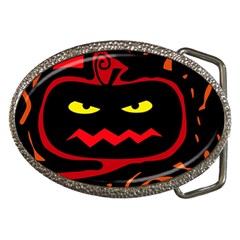 Halloween Pumpkin Belt Buckles by Valentinaart