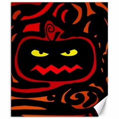 Halloween Pumpkin Canvas 20  X 24  