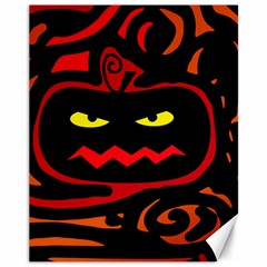 Halloween Pumpkin Canvas 11  X 14  