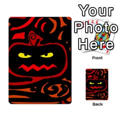 Halloween Pumpkin Multi-purpose Cards (rectangle) 