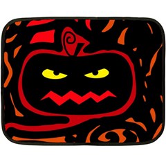 Halloween Pumpkin Fleece Blanket (mini)