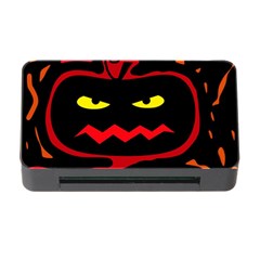 Halloween Pumpkin Memory Card Reader With Cf by Valentinaart