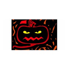 Halloween Pumpkin Satin Wrap