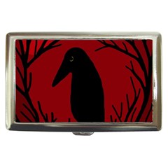 Halloween Raven - Red Cigarette Money Cases