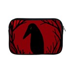 Halloween raven - red Apple iPad Mini Zipper Cases Front