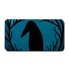 Halloween Raven - Blue Medium Bar Mats