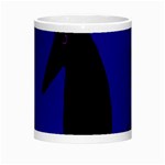 Halloween raven - deep blue Morph Mugs Center