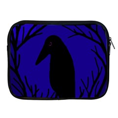 Halloween Raven - Deep Blue Apple Ipad 2/3/4 Zipper Cases