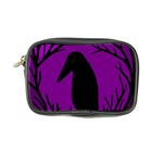 Halloween raven - purple Coin Purse Front