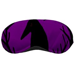 Halloween Raven - Purple Sleeping Masks