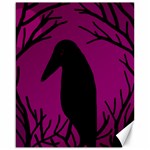 Halloween raven - magenta Canvas 16  x 20   15.75 x19.29  Canvas - 1