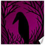 Halloween raven - magenta Canvas 20  x 20   19 x19.27  Canvas - 1