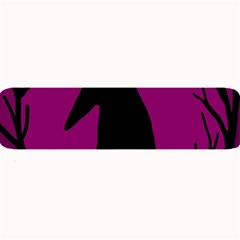 Halloween Raven - Magenta Large Bar Mats