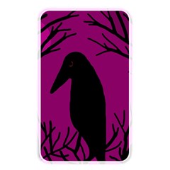 Halloween Raven - Magenta Memory Card Reader by Valentinaart