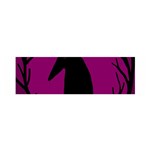 Halloween raven - magenta Satin Scarf (Oblong) Front