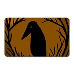 Halloween raven - brown Magnet (Rectangular) Front