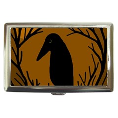 Halloween Raven - Brown Cigarette Money Cases