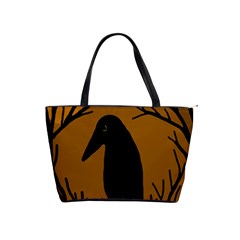 Halloween Raven - Brown Shoulder Handbags