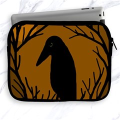 Halloween Raven - Brown Apple Ipad 2/3/4 Zipper Cases