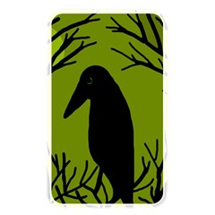 Halloween Raven - Green Memory Card Reader by Valentinaart