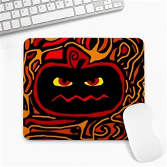 Halloween Decorative Pumpkin Large Mousepads