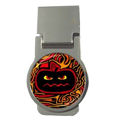 Halloween Decorative Pumpkin Money Clips (round) 