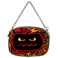 Halloween Decorative Pumpkin Chain Purses (two Sides)  by Valentinaart