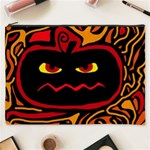 Halloween decorative pumpkin Cosmetic Bag (XXXL)  Front