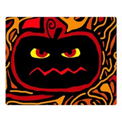 Halloween Decorative Pumpkin Double Sided Flano Blanket (large) 