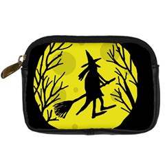 Halloween Witch - Yellow Moon Digital Camera Cases