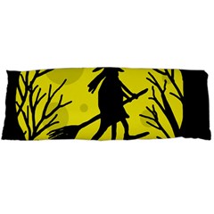 Halloween Witch - Yellow Moon Body Pillow Case (dakimakura)