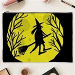 Halloween witch - yellow moon Cosmetic Bag (XXXL)  Front