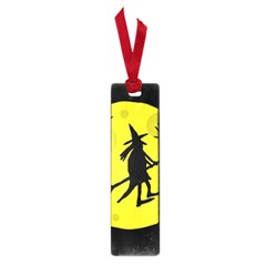 Halloween Witch - Yellow Moon Small Book Marks