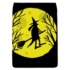 Halloween Witch - Yellow Moon Flap Covers (s)  by Valentinaart