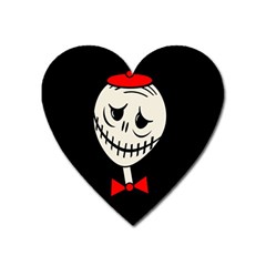 Halloween Monster Heart Magnet