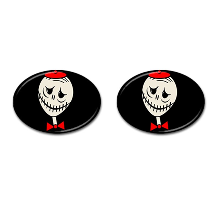 Halloween monster Cufflinks (Oval)